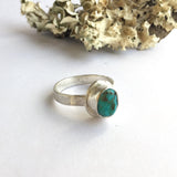 Kingman Turquoise Stacking Ring - size 5