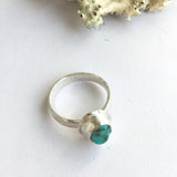 Kingman Turquoise Stacking Ring - size 5