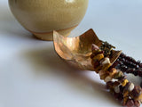 Square Hammered Bronze Trinket Dish