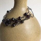 Ant Hill Garnet Bracelet