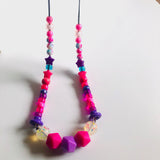 Purples n’ pinks Chewlery Necklace