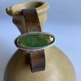 Royston Turquoise Mixed Metals Cuff Bracelet