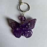 Butterfly Skull Necklace