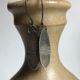 Textured Oval Earrings