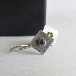 Citrine Sunburst Earrings