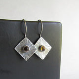 Citrine Sunburst Earrings