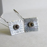 Citrine Sunburst Earrings