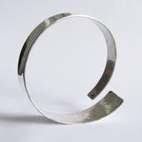 Sterling Silver Bypass Bangle Bracelet