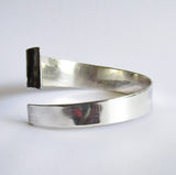 Sterling Silver Bypass Bangle Bracelet