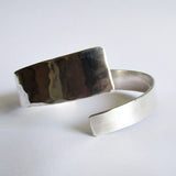 Sterling Silver Bypass Bangle Bracelet