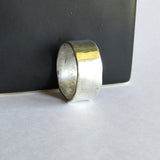 Men's Hammered Sterling Silver Ring