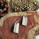 Hammered Sterling Silver Earrings
