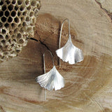 Ginkgo Leaf Earrings