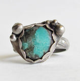 Old STock Turquoise Ring - Size 8 Ring