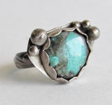 Old STock Turquoise Ring - Size 8 Ring
