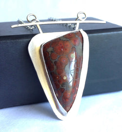 Red Poppy Jasper Necklace