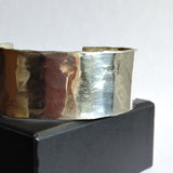 Hammered Sterling Silver Cuff Bracelet