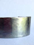 Hammered Sterling Silver Cuff Bracelet