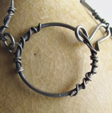 Handmade Sterling Silver Vine Bracelet