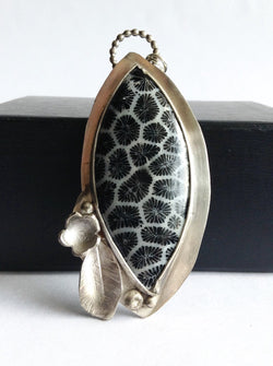 Black Coral Necklace