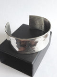 Hammered Sterling Silver Cuff Bracelet