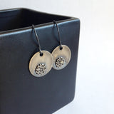 Snowflake Earrings - Sterling Silver