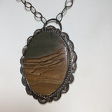 Cripple Creek Picture Jasper Necklace