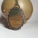 Cripple Creek Picture Jasper Necklace
