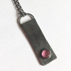 Pink Tourmaline Necklace