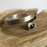 Garnet Bypass Bracelet