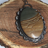 Cripple Creek Picture Jasper Necklace