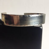 Hammered Edge Cuff Bracelet