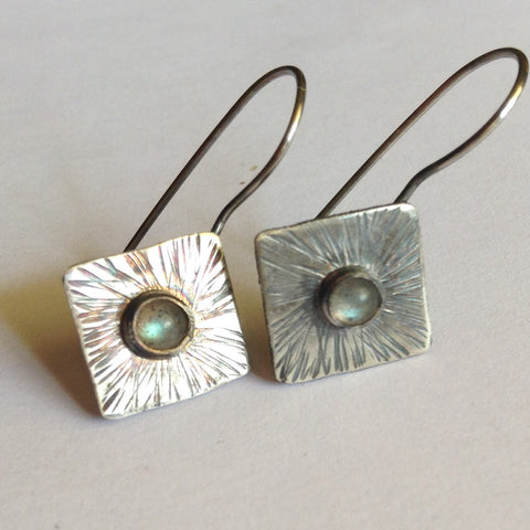 Labradorite Sunburst Earrings