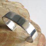 Hammered Edge Cuff Bracelet