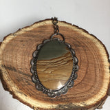 Cripple Creek Picture Jasper Necklace
