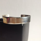 Hammered Edge Cuff Bracelet