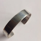 Hammered Edge Cuff Bracelet