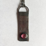Pink Tourmaline Necklace