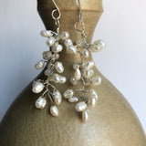 Twisted Pearl Earrings